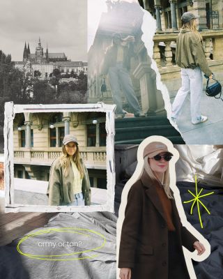 Autumn diaries, matching kšiltovka s podzimem a jedna důležitá otázka! Tým army nebo tan? 🍁☕📓 . . . . . #czfashion...